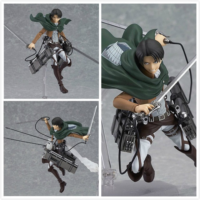 Attack on Titan Mikasa / Levi / Eren Action Figure Model Toy